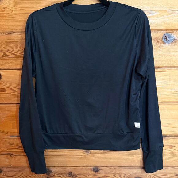 Vuori Women's Daydream Crew Black heather Small - Picture 6 of 6